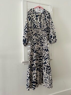 Anthropologie Somerset Maxi Dress - Long Sleeve Poplin Edition